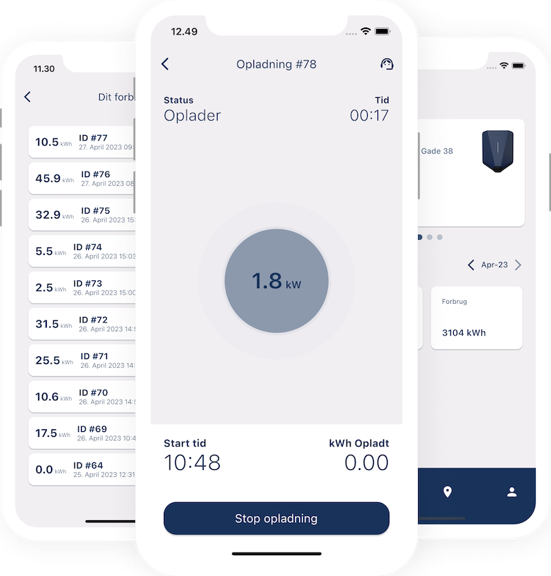 Billede af Imputs app